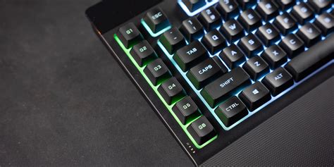 Corsairs K55 Rgb Pro Xt Keyboard Has Six Macro Keys Per Key Rgb