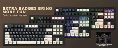 Yunzii Yz Tkl Wireless Hot Swappable Rgb Mechanical Keyboard El Bs