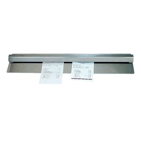 44 X 3 38 Stainless Steel Wall Mounted Ticket Holder Steel Wall