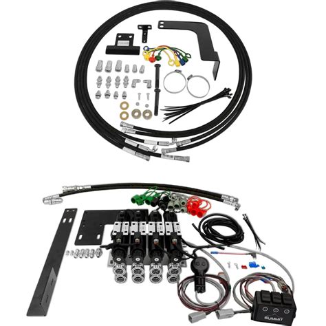 Rear Hydraulic Valve Kit With Front Third Function For John Deere 2025r2026r Series Tractors