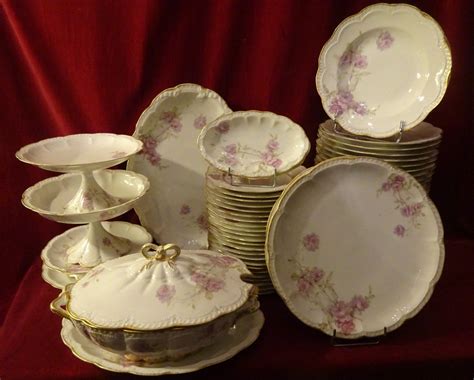 Proantic Service De Table En Porcelaine De Limoges Haviland