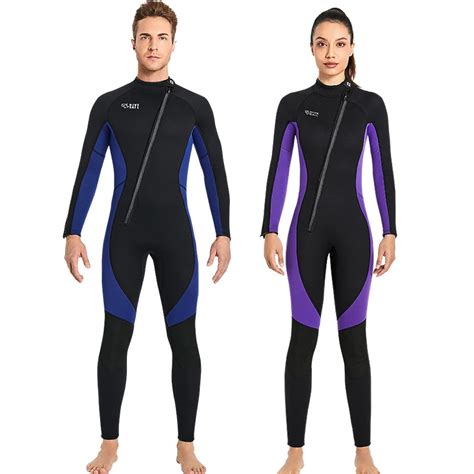 Traje De Neopreno De 3MM Con Cremallera Frontal Para Hombre Kite Surf