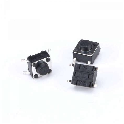 Кнопка Тактовая SMD 4-pin 6 X 6 X 5 мм Переключатель - Запчасти и ...