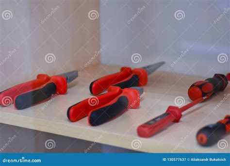 Dielectric Red Tool For Working In Existing Electrical Installations On