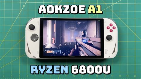 AOKZOE A1 Hands On Impressions Ryzen 7 6800U Handheld YouTube