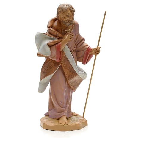 Paniate Fontanini San Giuseppe per Presepe 30cm Natività Angeli e