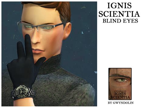 The Sims Resource - Ignis Scientia [Normal & Blind Eyes]