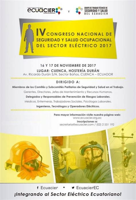 Iv Congreso De Seguridad Y Salud Ocupacional Ecuacier