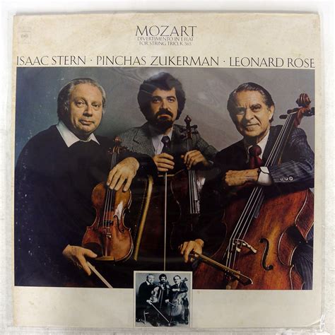 【やや傷や汚れあり】米 Sternzukermanrosemozart Divertimento In E Flat For