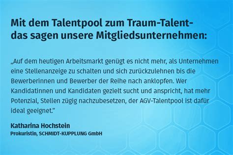 Mit Dem Talentpool Zum Traum Talent Agv Bs