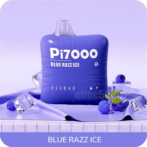 ELF BAR PI7000 Disposable 7000 bouffées Blue Razz Ice Elf Bar