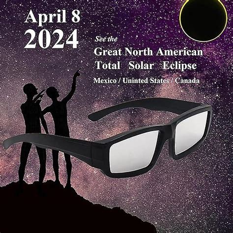 Solar Eclipse Glasses 2024 Approved Plastic Solar Eclipse Viewing