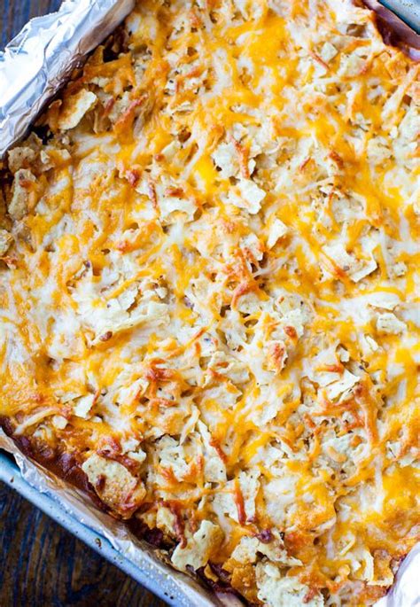 Chips and Cheese Chili Casserole | Recipe | Cooking, Cooking recipes, Football food