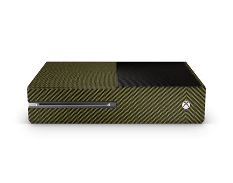 Gold Carbon Fiber - Xbox One Vinyl Console Skin Sticker – VGF Gamers