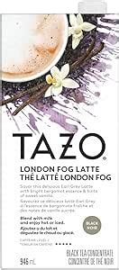 TAZO London Fog Latte Concentrate 946 ML Pack Of 1 Caffeinated