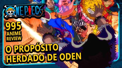 Oden Vive Bainhas Vermelhas Vs Kaido One Piece Anime Review