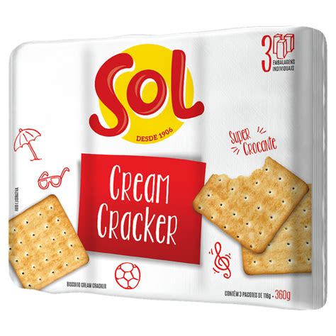 Super Itaipu BISC SOL 350GR CREAM CRACKER