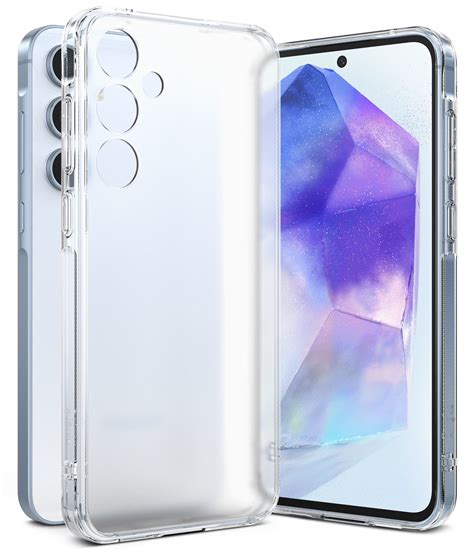 Ringke for Samsung Galaxy A55 5G [Fusion Matte] Clear Anti-Yellowing