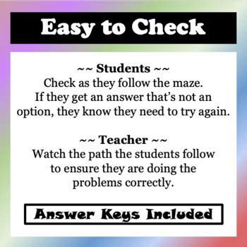 Operations With Fractions Maze Activity Add Subtract Multiply Divide