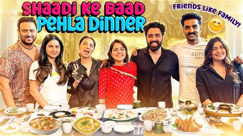 Resty Neha Ki Shaadi Ke Baad Pehla Dinner Resty Kamboj Neha Bagga