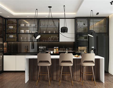 Modern kitchen design on Behance