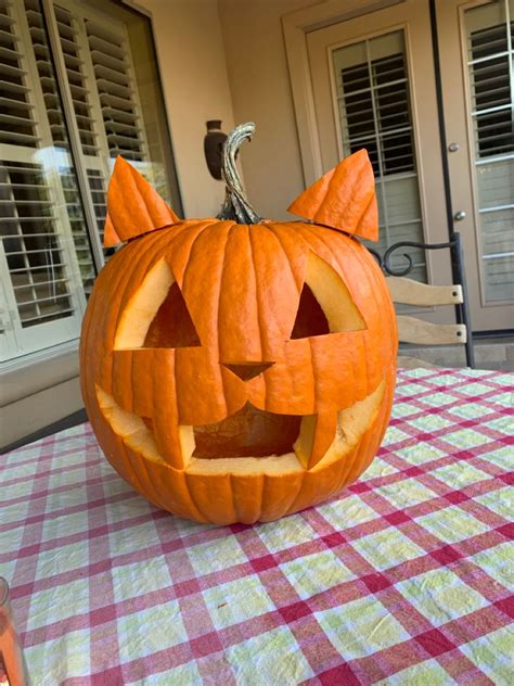 67 cute cat pumpkin carving patterns for free – Artofit