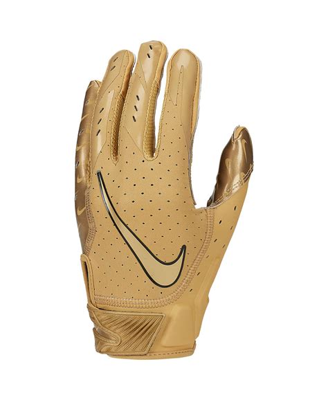 Nike Vapor Jet 5 Mens Football Gloves Gold