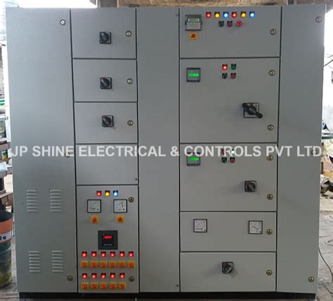 Three Phase Mild Steel Distribution Control Panel Ip Rating Ip54 At