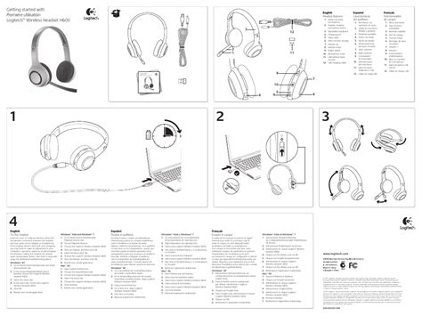 Logitech Wireless Headset H User Manual Pages Original Mode