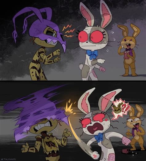 Xd Glitchtrap Laughing In The Background 🤣🤣💜💜 Fnaf Dibujos Dibujos