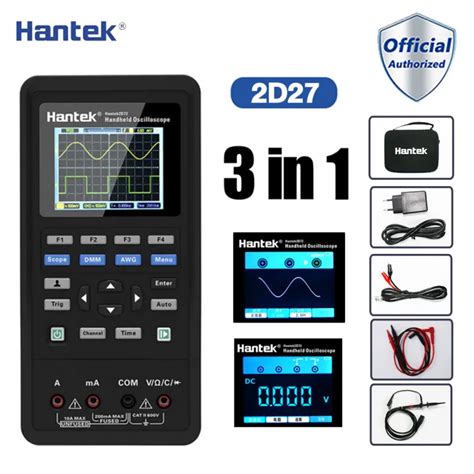Hantek Original 2D42 2D72 Oscilloscope Digital Multimeter Tester ...