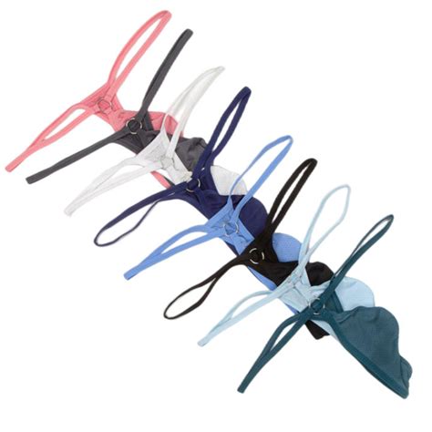 Sexy Underwear Men Thongs Mesh Breathable Thongs Jockstrap Man Bikini G Strings Lingeries T Back