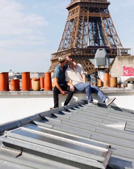 Secret Parisian Rooftop Gay Proposal Paris Best Proposal In Paris