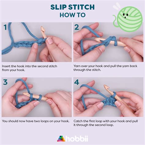 Slip Stitch (sl st) | Blog - Hobbii.com