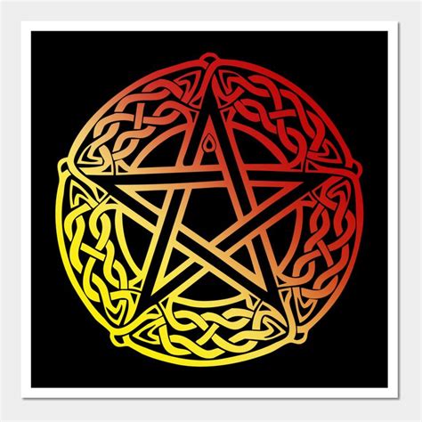 Celtic Pentacle Of The Wicca By Wicca In 2024 Pentacle Art Wicca