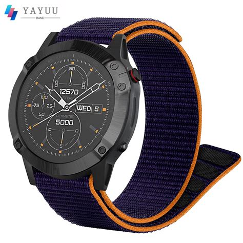 Yayuu Mm Nylon Strap For Garmin Fenix S X Pro Fenix X