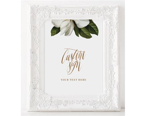 Custom Wedding Sign Template Printable 100% Editable Create | Etsy