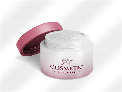 Cosmetic Jar Mockup Set