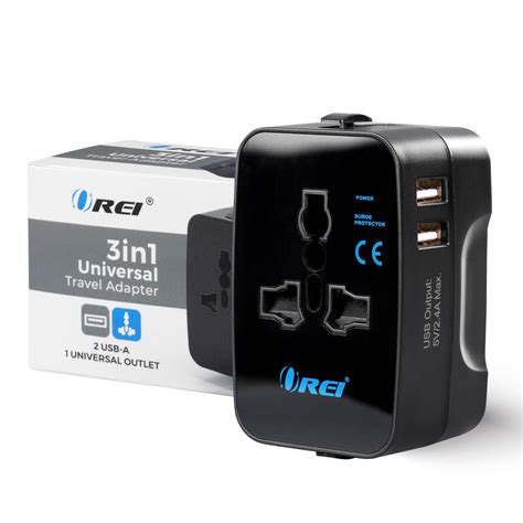 Orei Universal Travel Adapter In Worldwide Travel Adapter With