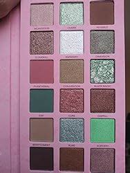 Amazon UCANBE Florescence Eyeshadow Palette 18 Colors Nude Neutral Brown Smokey Eye Shadow