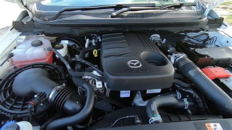 2019 Mazda BT50 GT With Boss Pack Engine Bay YouTube