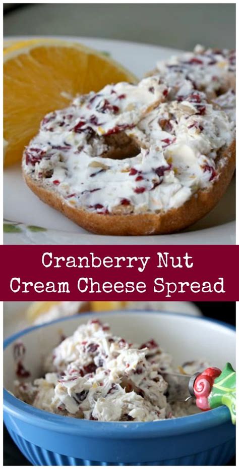 Cranberry Nut Cream Cheese Spread Food Recipes