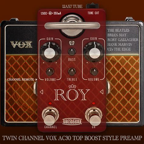 Guitar Pedal X News Tubesteader Delivers The Ultimate Vox In A Box