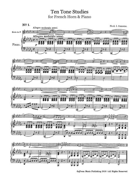 10 Tone Development Studies for Horn by Muth, Fritz - qPress
