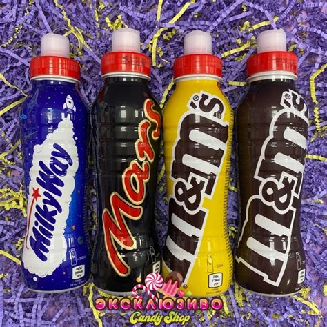 Напитки Mars, Milky Way, M&M’s - некалорийные молочные коктейли со ...