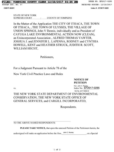 how to file an article 78