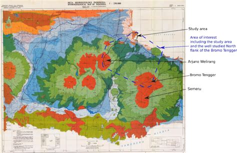 Hydrogeological Map Of Indonesia 9 See The Explanation Of The Colour