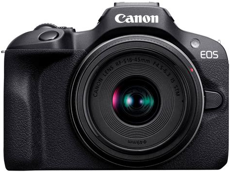 Best Buy Canon EOS R100 4K Video Mirrorless Camera 2 Lens Kit With RF