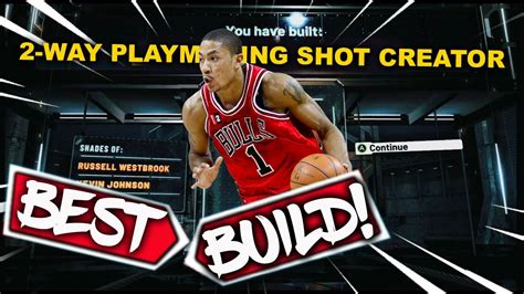 NBA2K21 BEST BUILD 2 WAY PLAYMAKING SHOT CREATOR YouTube