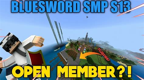 OPEN MEMBER REALMS BLUESWORDSMP S13 MCPE 1 14 Buruan Ikutan YouTube